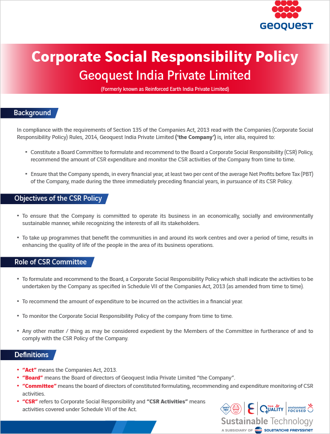 Corporate Social Responsibility